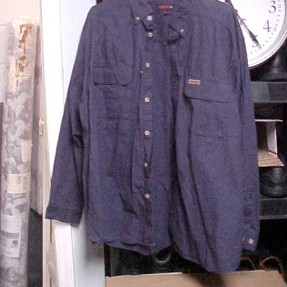 Mens 2x  wolverine 2 pocket heavy weight work shirt